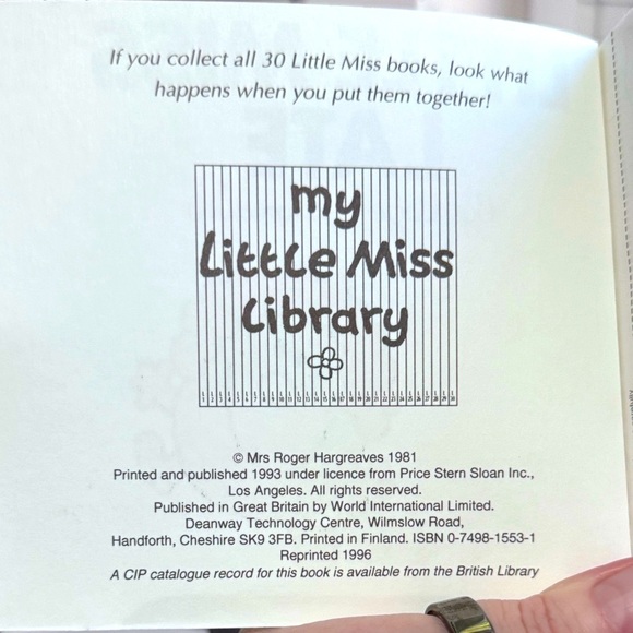 📚💫 Vintage Little Miss Late & Mr. Grumpy – Classic Roger Hargreaves Pair! 💫📚 - Picture 9 of 14